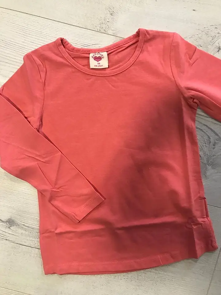 Dievčenské tričko s dlhým rukávom*