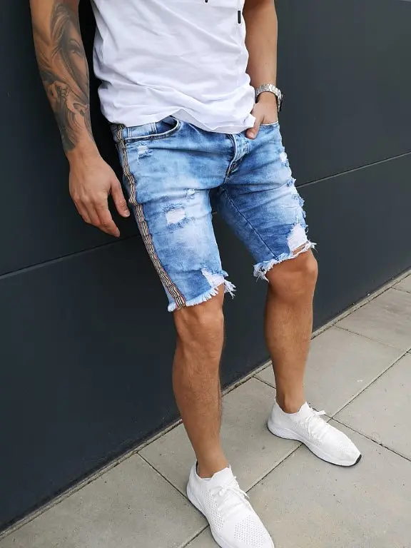 Pánske džínsové bermudy+ - next