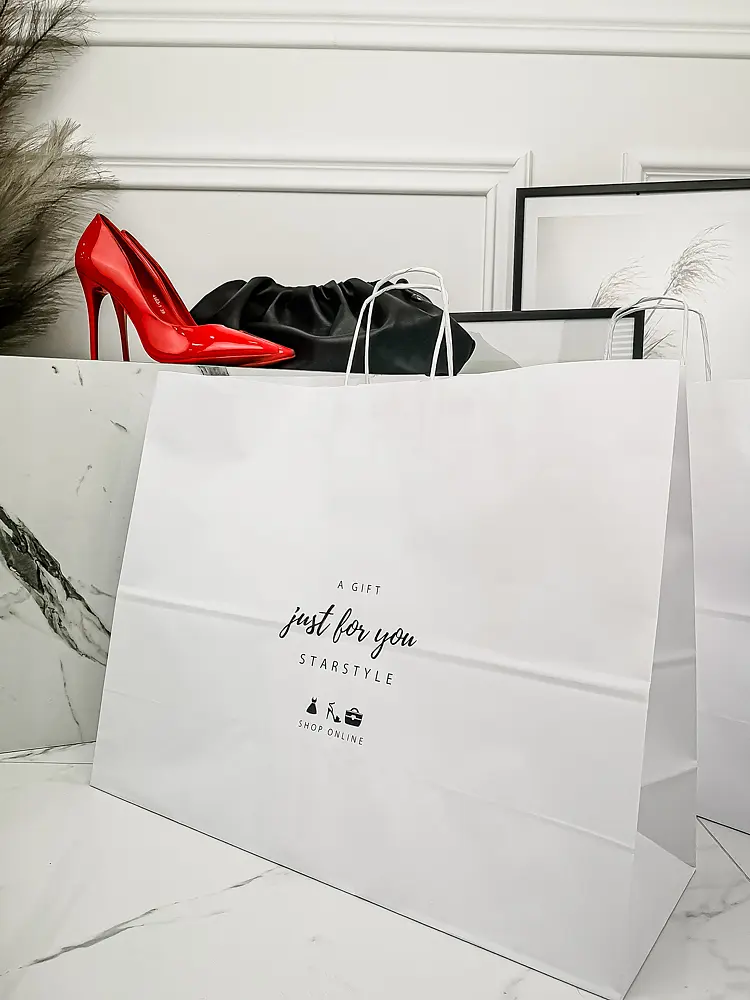 Papierová darčeková taška maxi - next