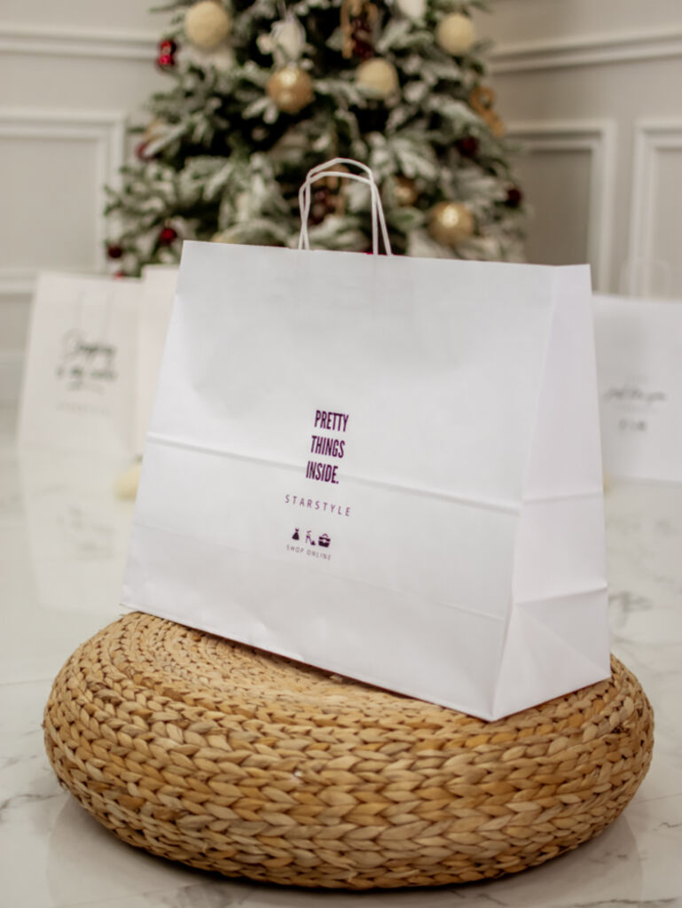 Papierová darčeková taška maxi - next