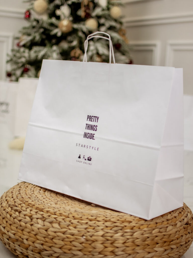 Papierová darčeková taška maxi