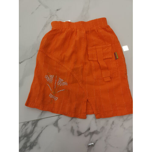 Levně Dievčenské oranžové sukne