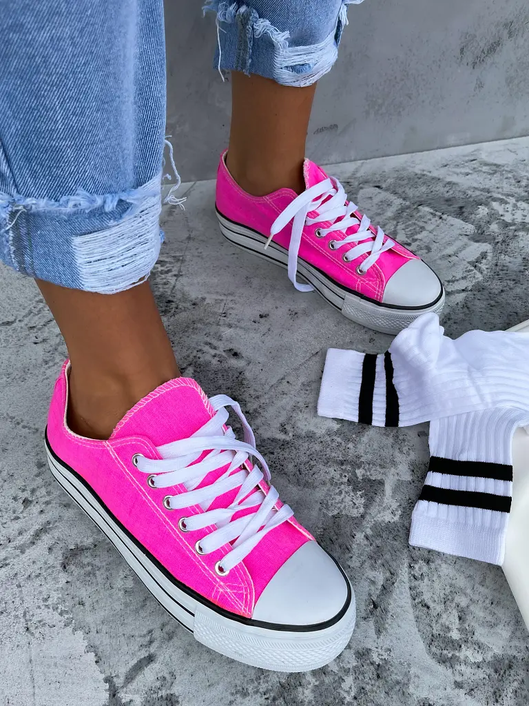 Platformové neónové tenisky FORMIL* - next