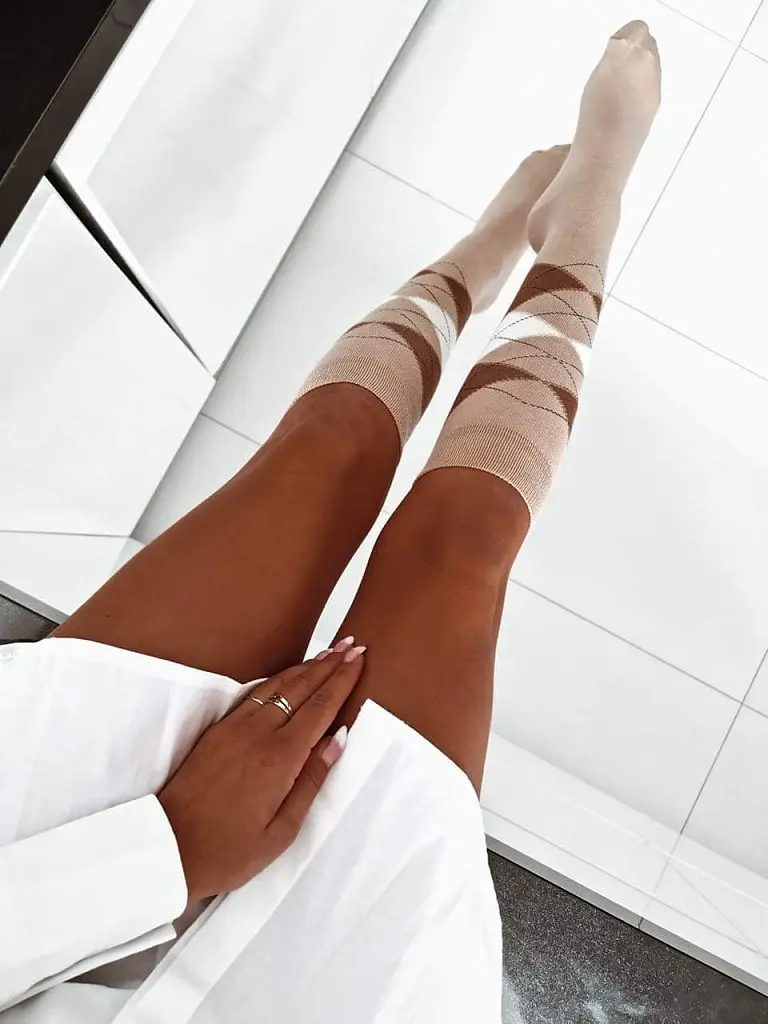  Dámske vzorované ponožky BEKA- - next