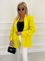 Žlté dámske sako ANISHA+