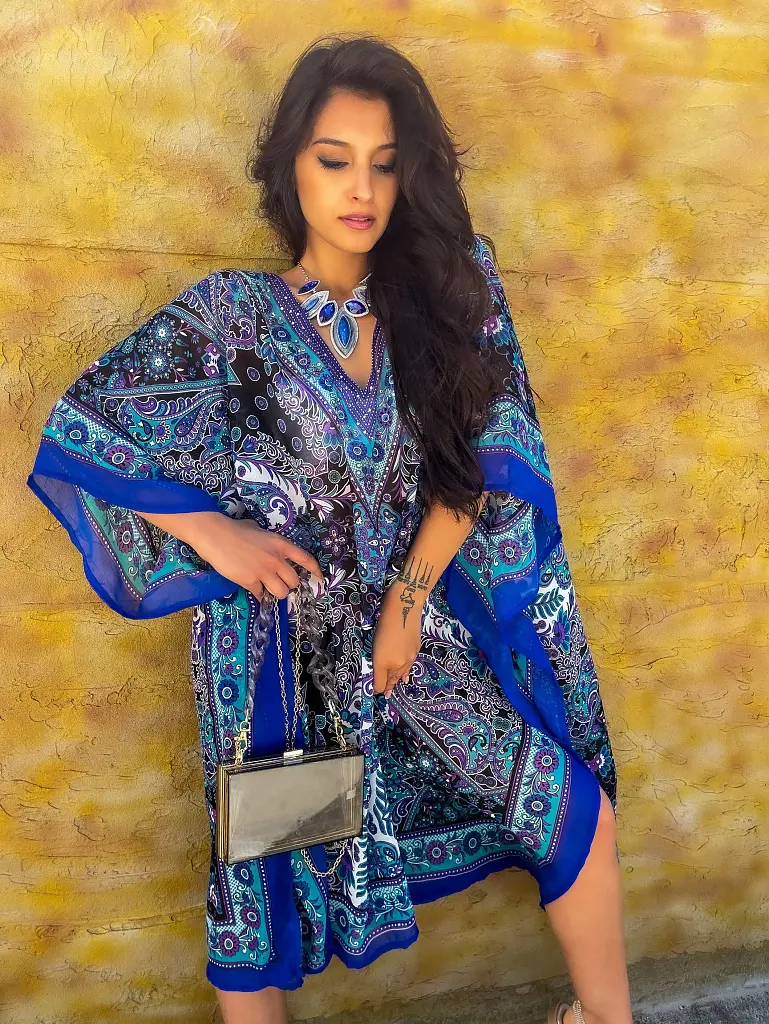 Dlhá plážová tunika TAMASINE - next