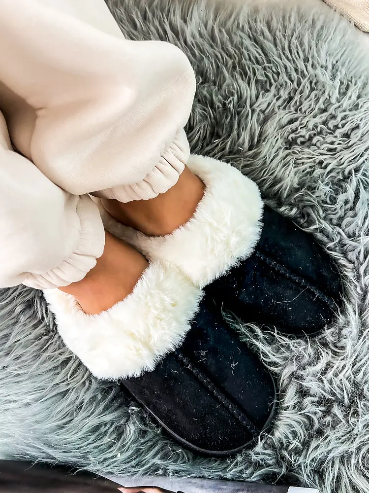 Teplé papuče NORA+