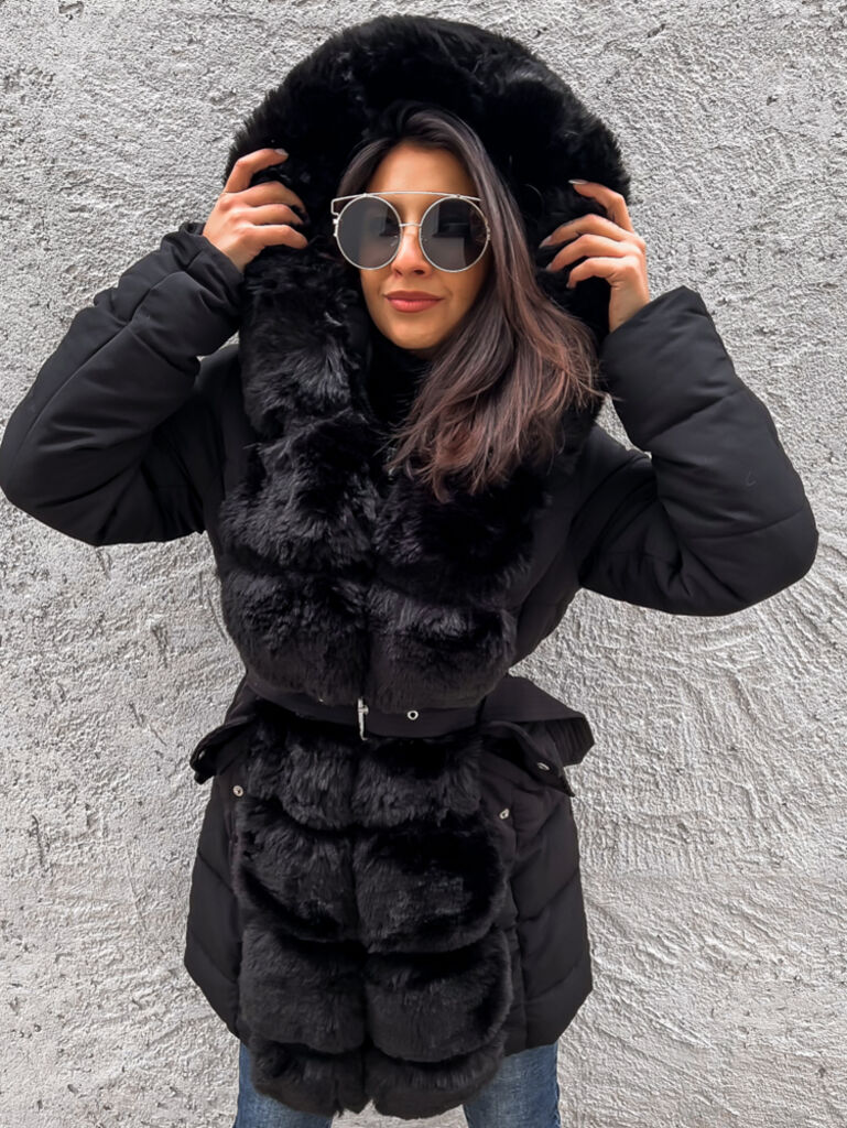 Zimná bunda s hustou kožušinou OLIWIA+ - next