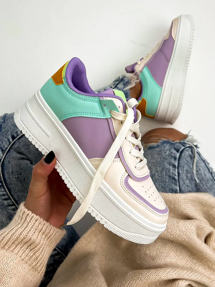 Farebné dámske tenisky CILKA- - next