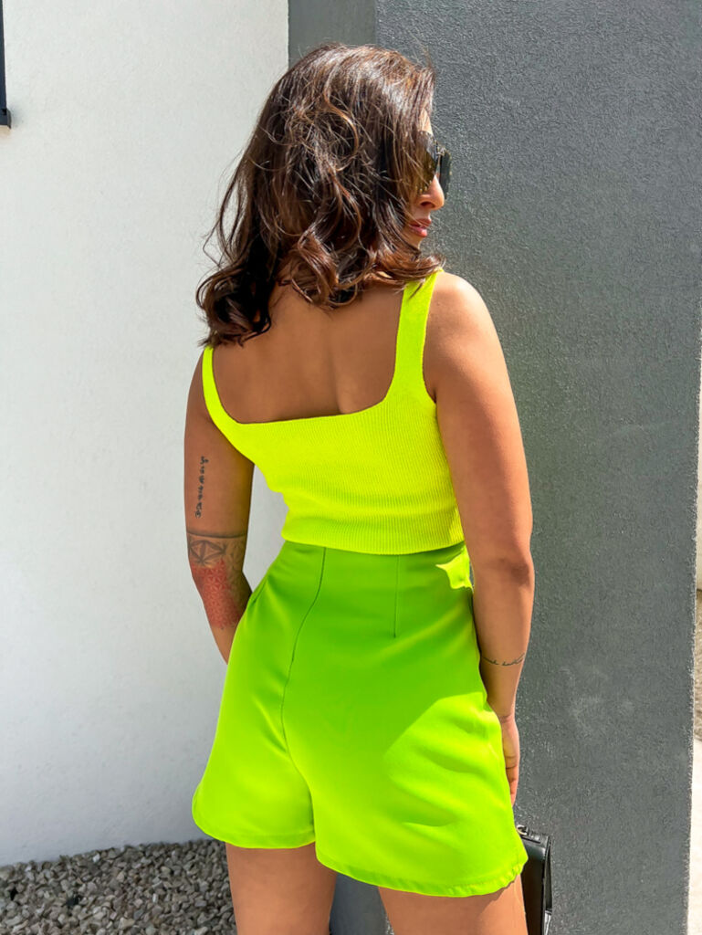 Pletený crop top TYNA+ - next