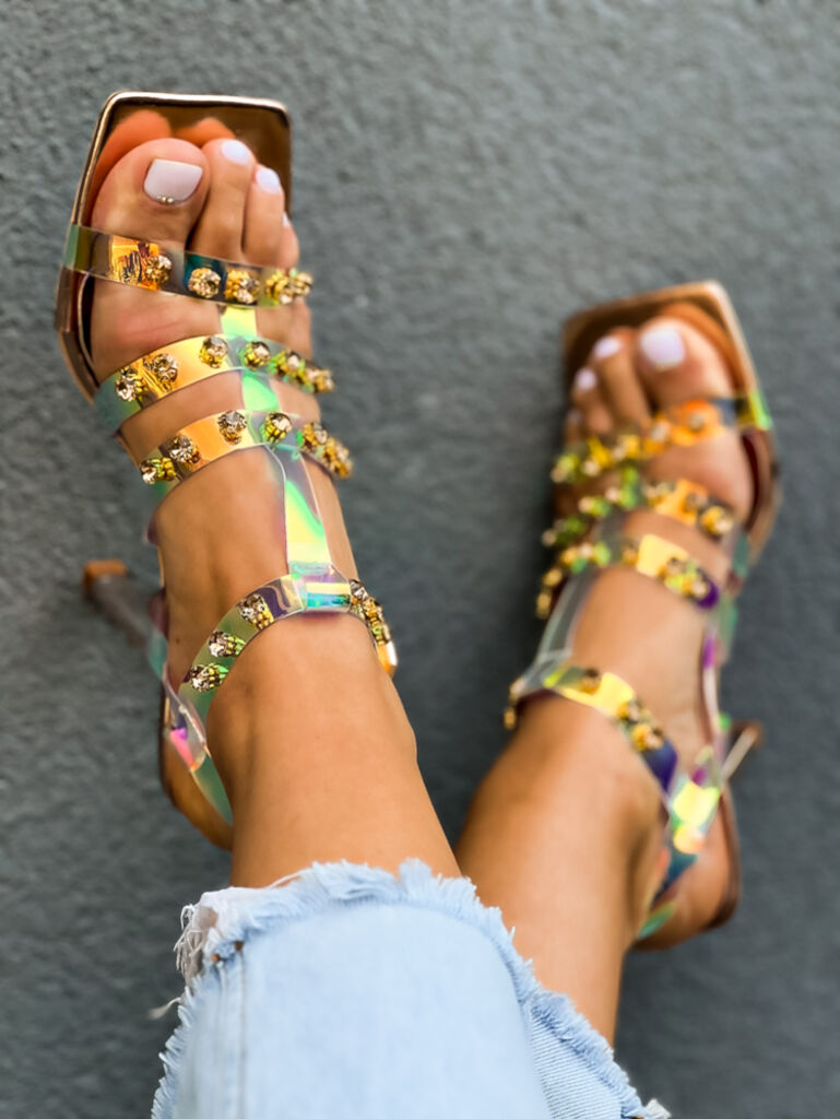 Extravagantné sandále ANABIA+