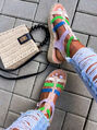 Pestré sandále espadrilky ADARA+