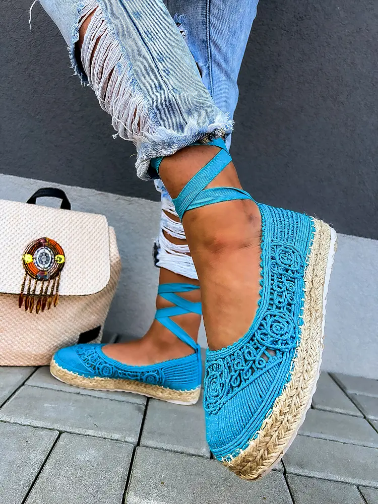 Mokasíny na viazanie ZALIYA+