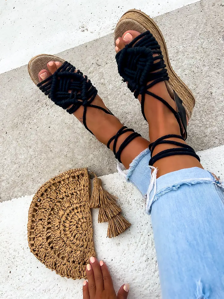 Ultraľahké platformové sandále MARGO- - next