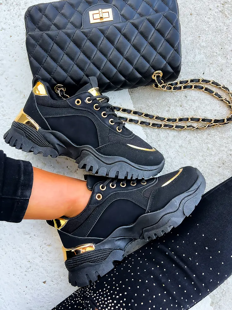 Čierne dámske tenisky NORMA+ - next