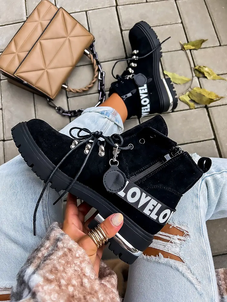 Členkové šnúrovacie čižmy MARYANN+ - next