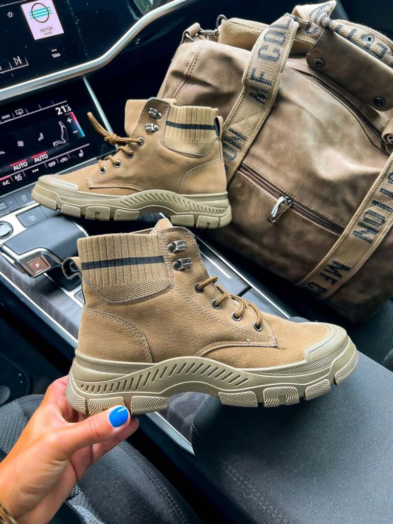 Členkové šnúrovacie topánky ZOEY+