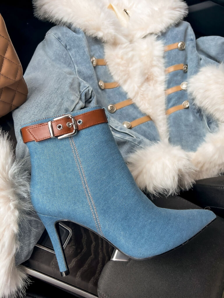 Elegantné členkové čižmy CHARLENE+