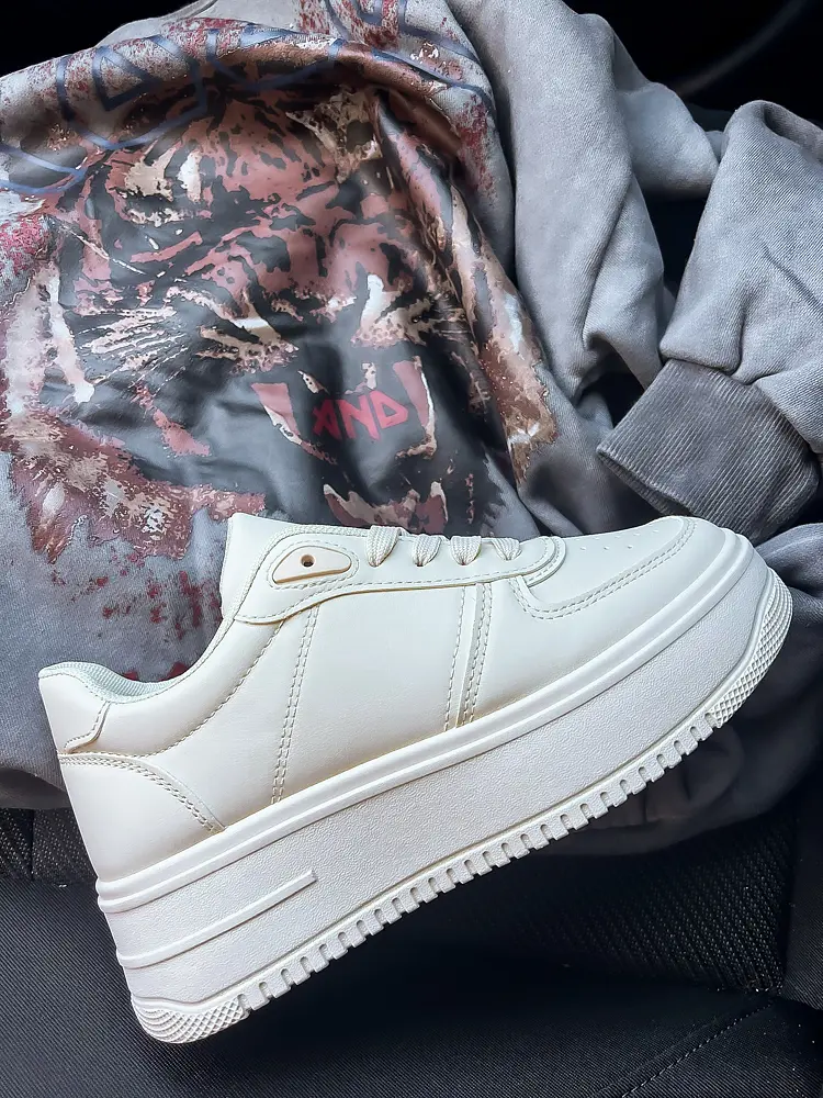 Maslové platformové tenisky LANEY-