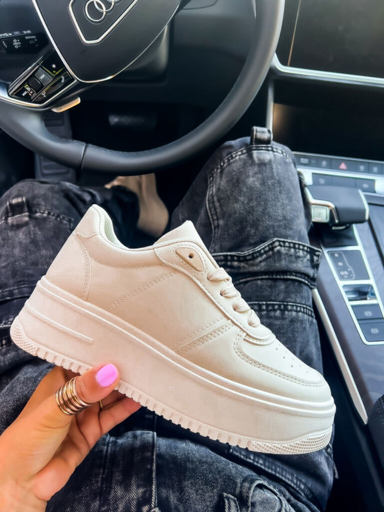 Maslové platformové tenisky LANEY+ - next