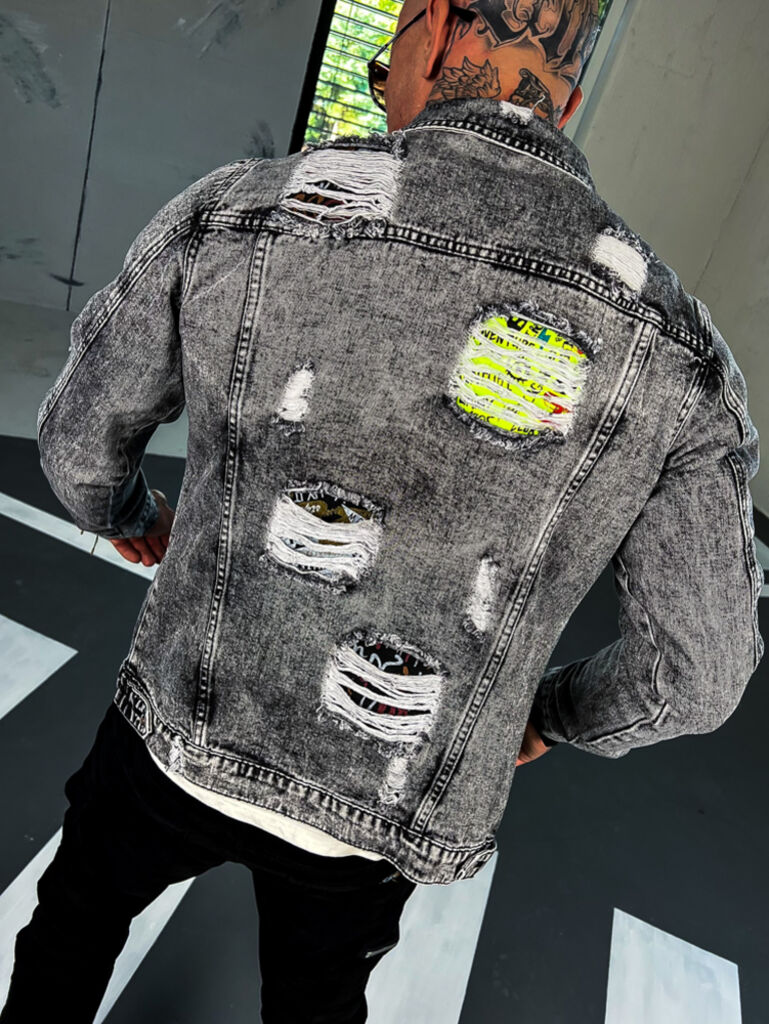 Pánska denim bunda+ - next