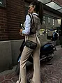Elegantné nohavice s vysokým pásom VEYA