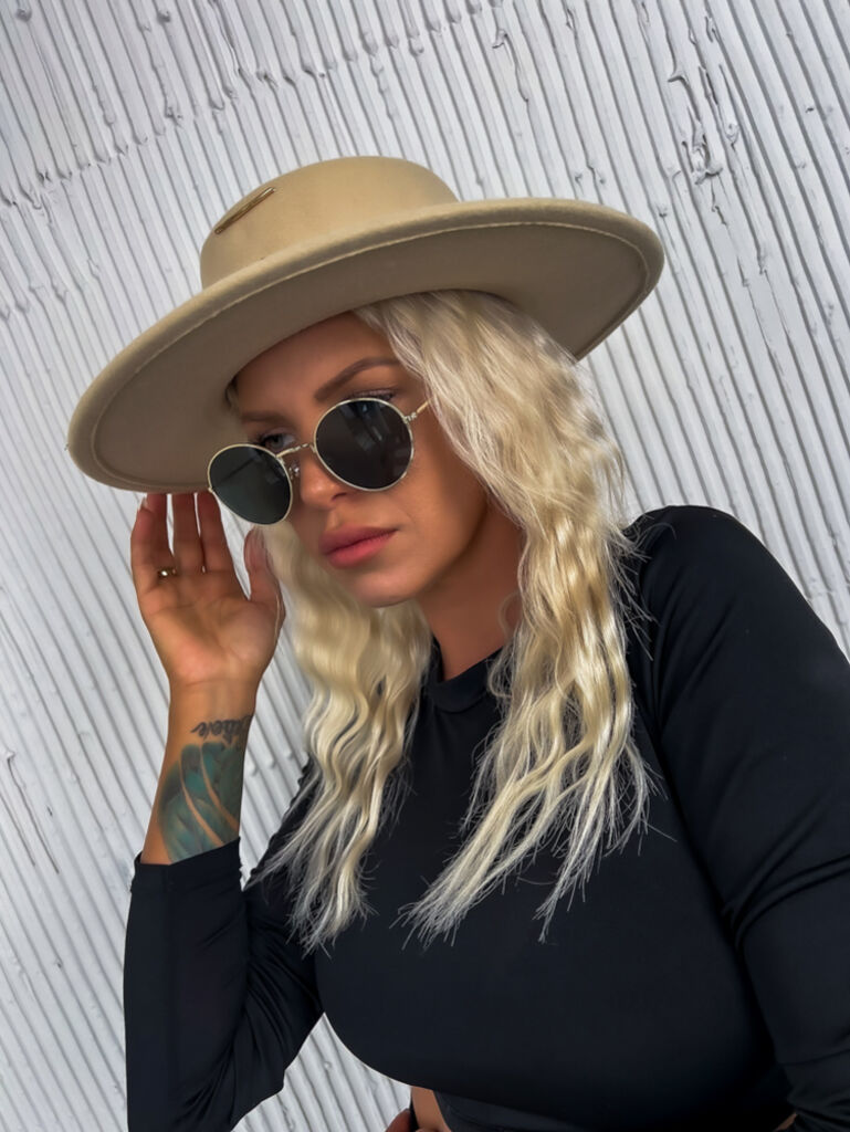 Dámsky klobúk so zlatými ozdobami+ - next