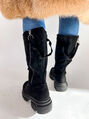 Čierne dámske čižmy LETICIA+
