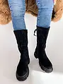 Čierne dámske čižmy LETICIA-