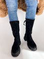 Čierne dámske čižmy LETICIA+