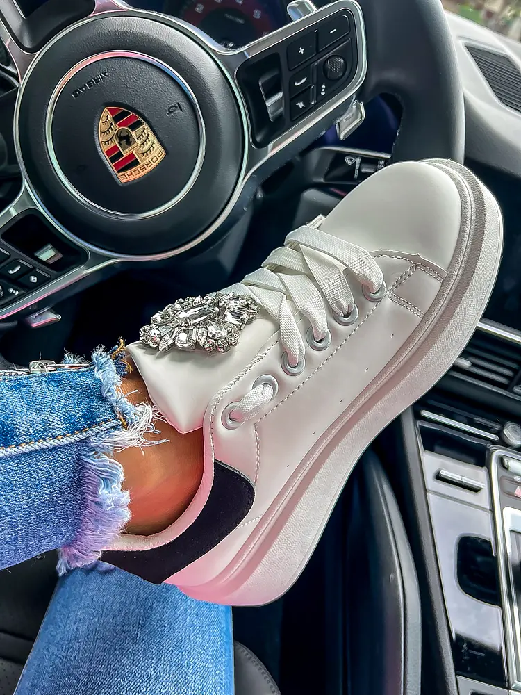 Tenisky zdobené kamienkami MARGY- - next