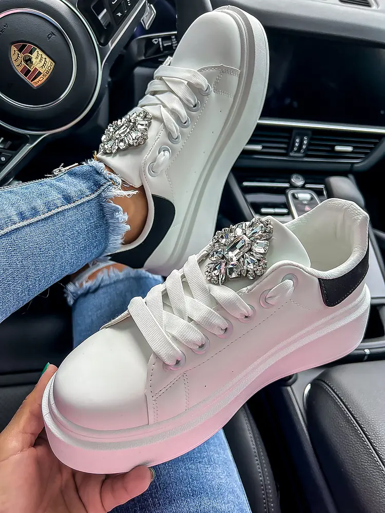 Tenisky zdobené kamienkami MARGY-