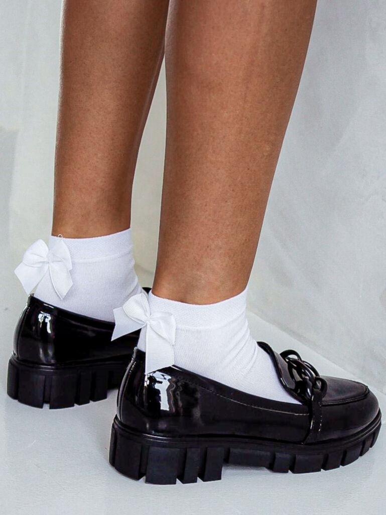 Dámske ponožky s mašličkou GIGI - next