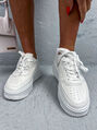 Biele platformové tenisky LANEY