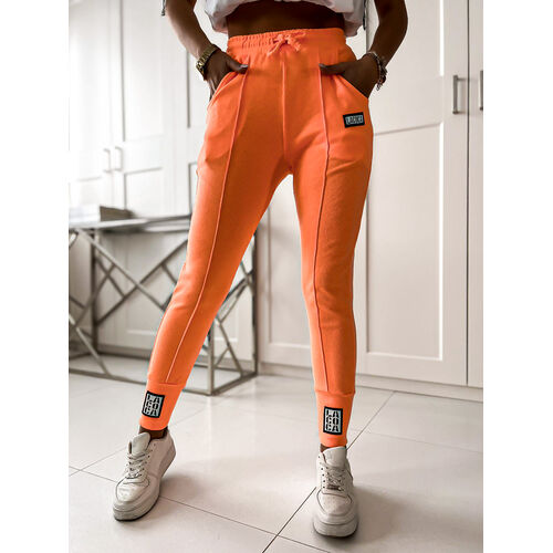 Rebrované športové nohavice s gumeným pásom KERY* veľkosť: L/XL