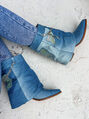 Elegantné denim čižmy BESS