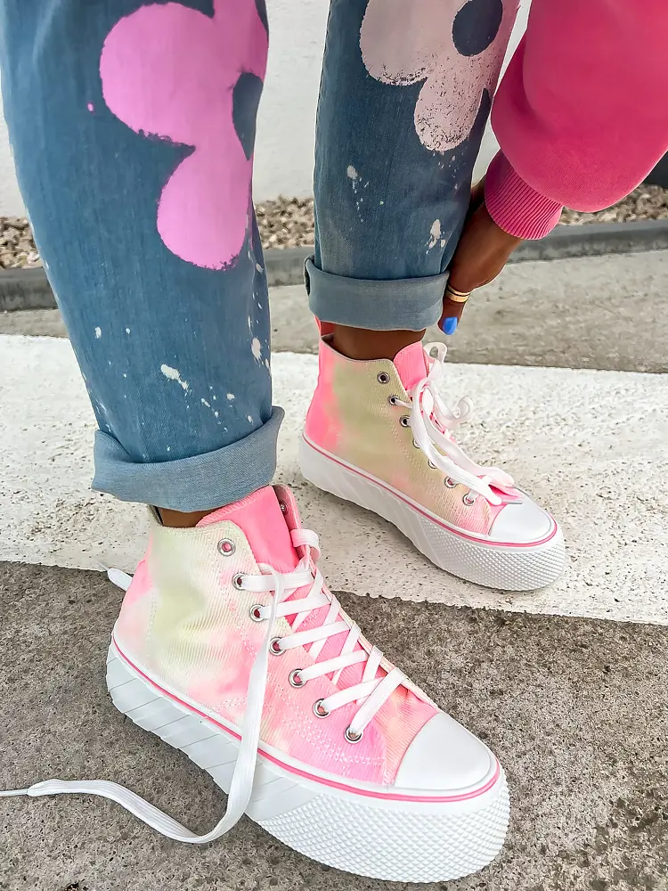 Farebné členkové tenisky BRADY- - next