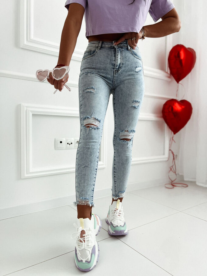 Roztrhané skinny rifle+