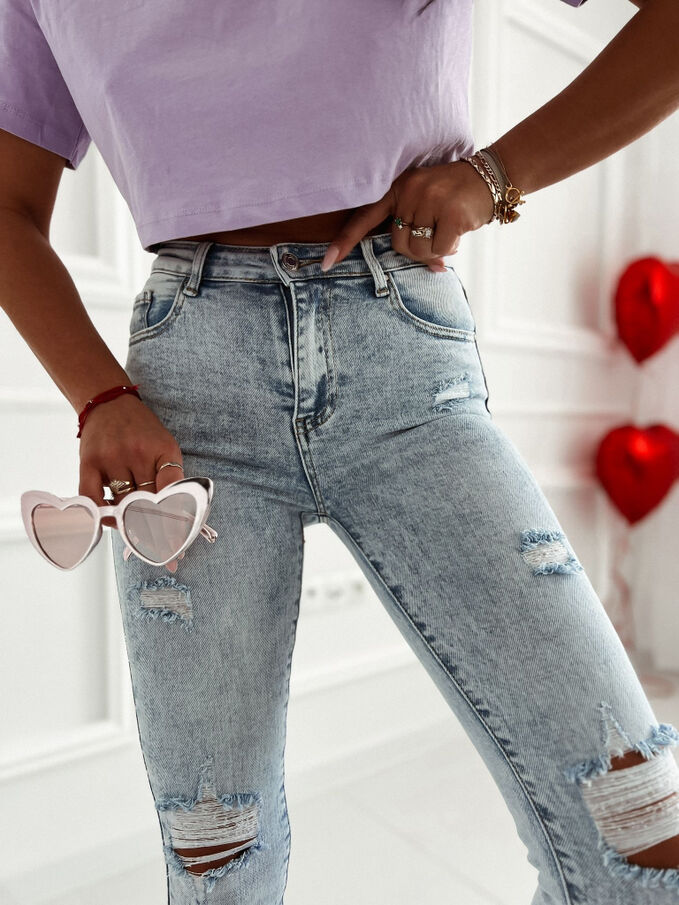 Roztrhané skinny rifle+