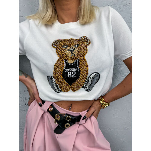 Levně Dámske tričko s medvedíkom KODA*