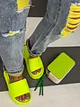Neónovo-žlté šľapky AVIVA+