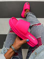 Neónovo-ružové šľapky AVIVA+