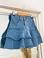 Denim mini sukňa MYSTIC+
