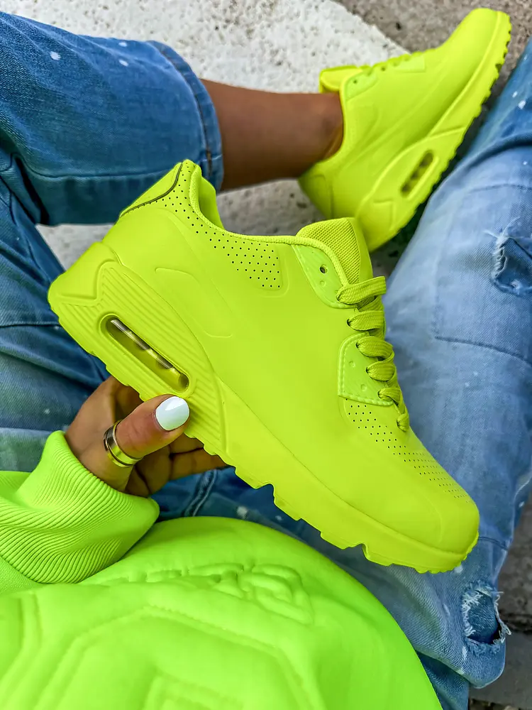 Neónové zelené tenisky GREENA* - next