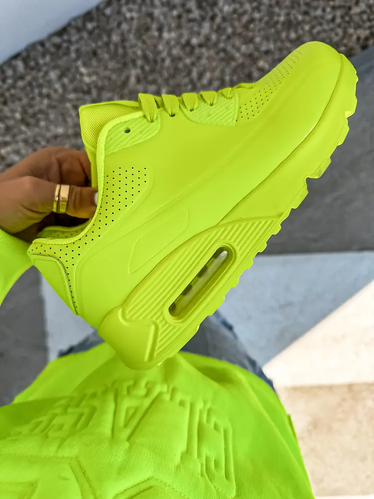 Neónové zelené tenisky GREENA*