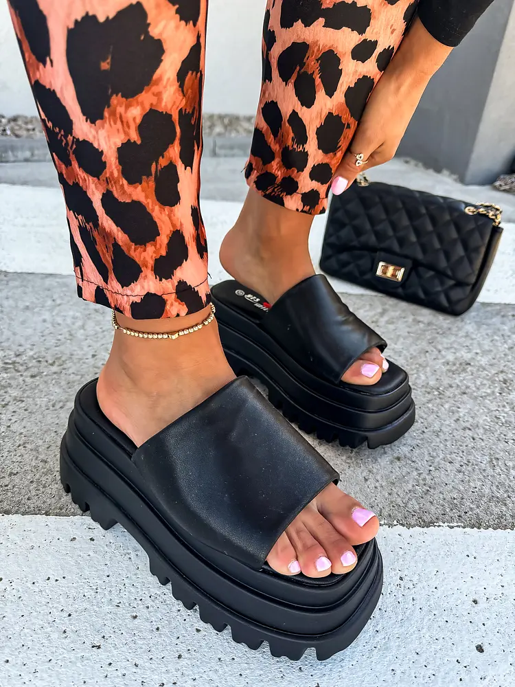 Šľapky na platforme IMAYA- - next