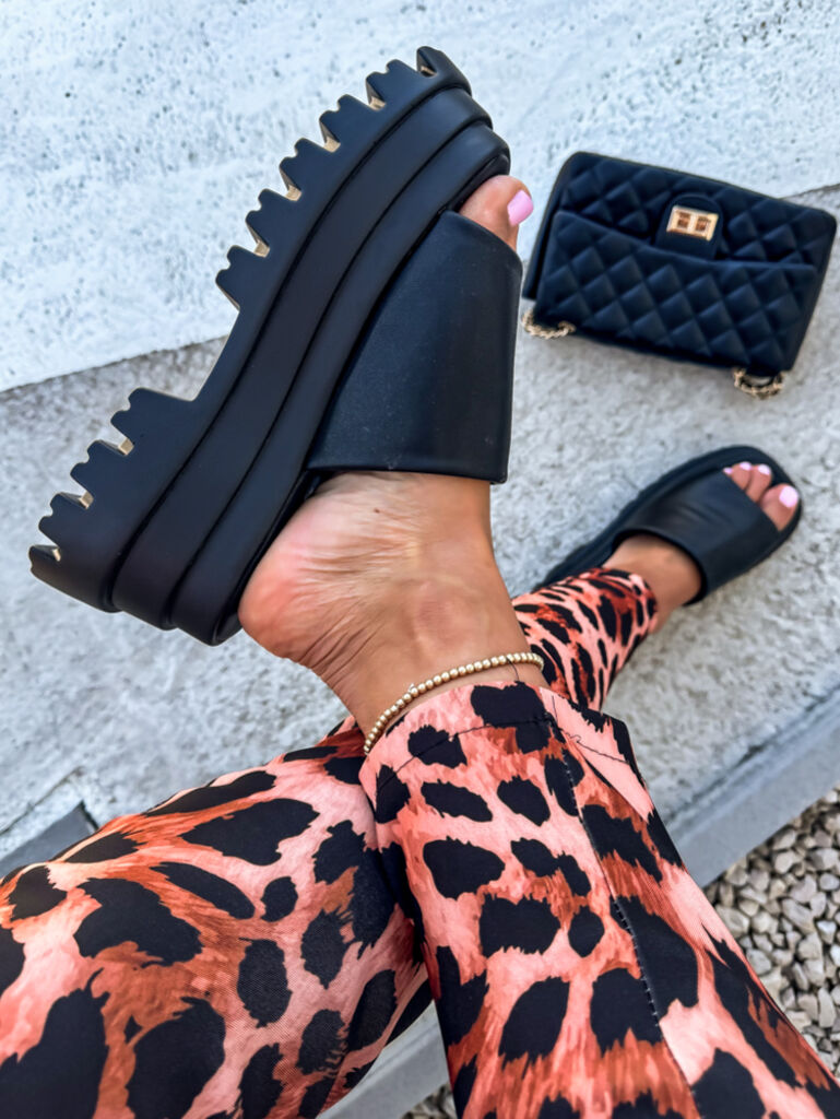 Šľapky na platforme IMAYA+