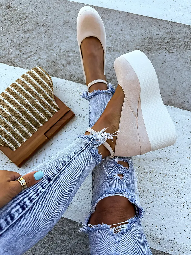 Elegantné platformové sandále SERAPHIEL-