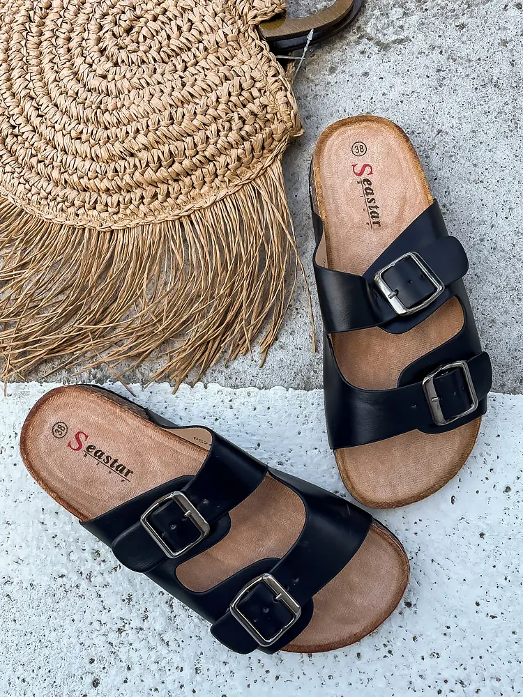 Čierne dámske šľapky BERTY+ - next