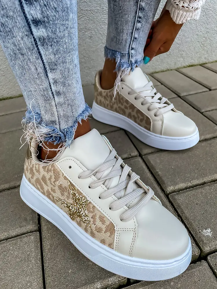 Leopardie dámske tenisky CARRY+ - next